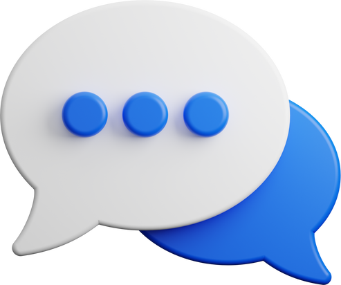 Chat Talking 3D Icon